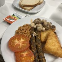 Vegan breakfast  at IKEA  in Cardiff