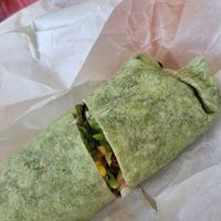 Spanish wrap with falafel at Hummus Republic in Fort Myers