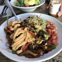 Fiesta Bowl at Island Naturals Cafe in Seven Mile Beach