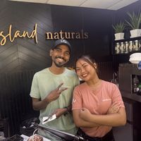 Very nice folks  at Island Naturals Cafe in Seven Mile Beach