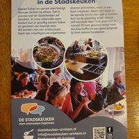 Discription of the community kitchen in dutch at Stadskeuken voor Arnhemmers in Arnhem