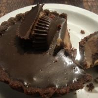 PB cup pie!!!  So very decadent and delicious!  Super rich. at Vegan Commissary in Philadelphia