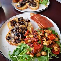 Big Breakfast at Pizzeria House Of Vegetarians in Cloverdale