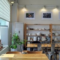 Beautiful interior #Veganuary at Kaylee Farm Kitchen - 케일리팜키친 in Paju