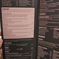 Vegan burgers, hot dogs, pizza, milkshakes  at Everyman Cinema - Broadgate  in London