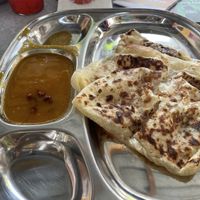 Roti canai   at Kafe Vsassy in Penang
