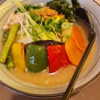 Ramen de miso at Megami Ramen in Sabadell