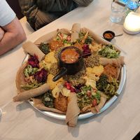 Vegan Beye Aynetu for 4 + Shiro Wot at Soliana - Fusion Home Cooking in Cologne