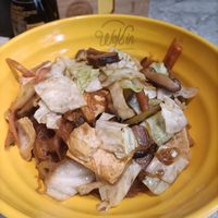 Spaghetti di soia con verdure e tofu e con salsa di fagioli neri at Wok'in in Milan