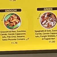 I due piatti dichiaratamente vegan at Wok'in in Milan