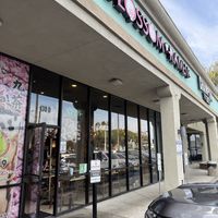 Entrance   at Blossom Ramen in El Segundo