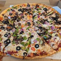 Plant based vegan nation pizza at Pizza Twist - N Euclid Ave in St Louis