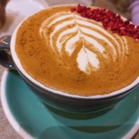 Chai latte #Veganuary at White Mulberries in South East London