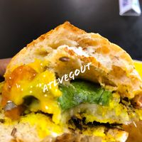 Eggplant sandwich  at Cocobana in San Juan