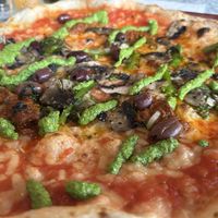 Vegan Nduja pizza   at Rudy's Pizza Napoletana in Newcastle Upon Tyne