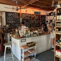 Counter at Samara Organics in Samara