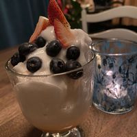 Delicious Sorbet #Veganuary at Auberge La Marmite in La Malbaie