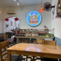 Buffet inside   at Nhu Y Chay in Ho Chi Minh City