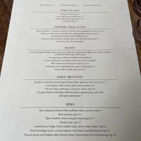 Menu  at The Havelock Tavern in West London