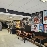 Gallery Wall Inside at Akhi Alkaline - Maybe closed in Dover