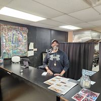 Dion Alston the owner is awesome!!! at Akhi Alkaline - Maybe closed in Dover