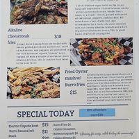 Latest Menu at Akhi Alkaline - Maybe closed in Dover