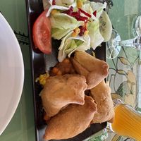 Samosas  at Indisches Restaurant Kohinoor in Nuremberg