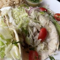 Fried avocado tacos   at Handlebar in Chicago