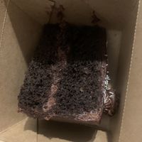 Vegan cake from pie pie my darling  at Handlebar in Chicago