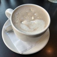Vegan hot cocoa  at Handlebar in Chicago