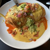 Vegan chimichanga!  at Handlebar in Chicago