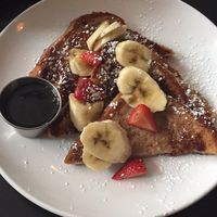 French toast with fruit at Handlebar in Chicago