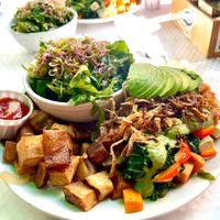 Vegan breakfast   at Handlebar in Chicago