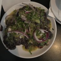 Black bean tostadas (forgot to take pic of vegan queso for it)  at Handlebar in Chicago