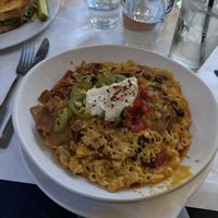Vegan chili Mac attack  at Handlebar in Chicago