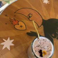 Chakra Smoothies with adaptogens  at Café Libertad in Mexico City