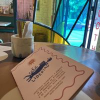   at Café Libertad in Mexico City