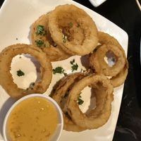 Onion rings  at Bar Vegan Baltimore in Baltimore
