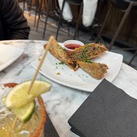 Steak egg rolls  at Bar Vegan Baltimore in Baltimore