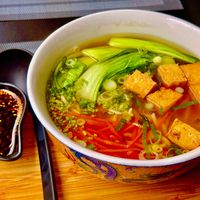 Vegan Tofu Ramen at Hello Saigon in Lisbon