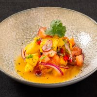Ceviche de mango  at MATi in Zaragoza