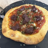 Pizza  at MATi in Zaragoza