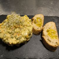 Ensaladilla rusa at MATi in Zaragoza
