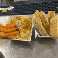 Hummus at MATi in Zaragoza