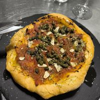 Pizza at MATi in Zaragoza