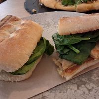Vegetal ciabatta at MATi in Zaragoza