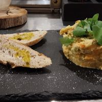 Ensaladilla rusa de escándalo at MATi in Zaragoza
