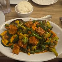 Veggie Trio, mild at Thai Smile in Palm Springs