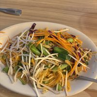 Pad Thai (asked for no tofu, extra veg)  at Thai Smile in Palm Springs