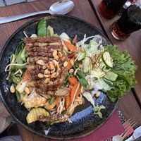 Mam Mam Udon mit veganer Ente  at măm măm in Erfurt